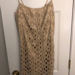 Beth lace slip dress